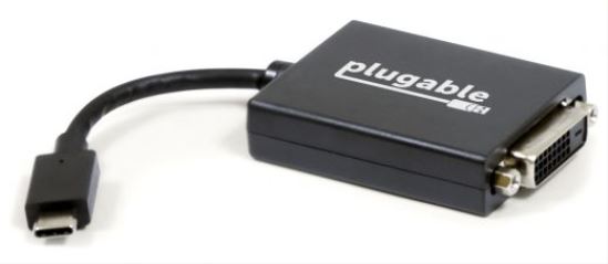 Plugable Technologies USBC-DVI USB graphics adapter Black1