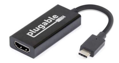 Plugable Technologies USBC-HDMI USB graphics adapter Black1
