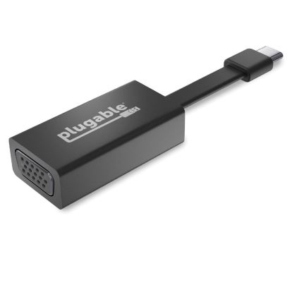 Plugable Technologies USBC-TVGA video cable adapter USB Type-C VGA (D-Sub) Black1