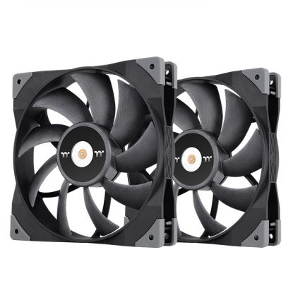 Thermaltake TOUGHFAN 14 Computer case Fan 5.51" (14 cm) Black 2 pc(s)1