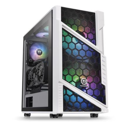 Thermaltake Commander C31 TG Snow ARGB Edition Midi Tower Black, White1