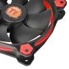 Thermaltake Riing 12 Computer case Fan 4.72" (12 cm) Black, Red4