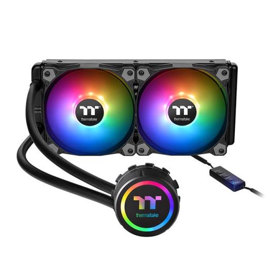 Thermaltake Water 3.0 240 ARGB Sync Processor All-in-one liquid cooler Black, Multicolor1