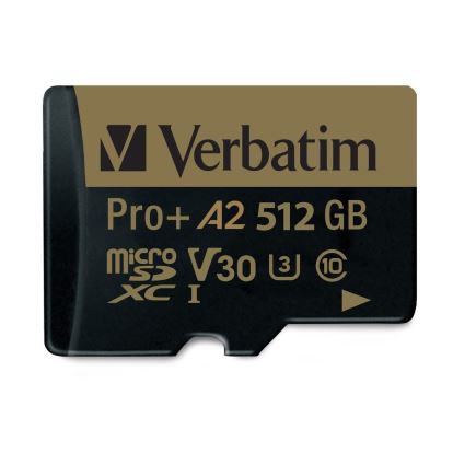 Verbatim Pro Plus 666X 512 GB MicroSDXC Class 101