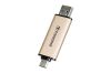 Transcend JetFlash 930C USB flash drive 128 GB USB Type-A / USB Type-C 3.2 Gen 1 (3.1 Gen 1) Gold2