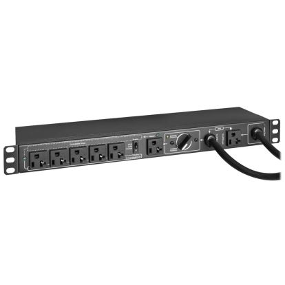 Tripp Lite PDUB201U power distribution unit (PDU) 6 AC outlet(s) 1U Black1