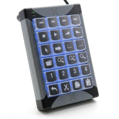 P&I Engineering XK-24 keyboard USB Black, Gray1