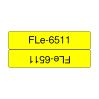 Brother FLE6511 label-making tape Black on yellow2