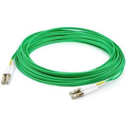 AddOn Networks ADD-LC-LC-8M5OM4-GN fiber optic cable 315" (8 m) LOMM OM4 Green1