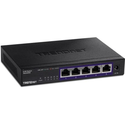 Trendnet TEG-S350 network switch Unmanaged Gigabit Ethernet (10/100/1000) Black1