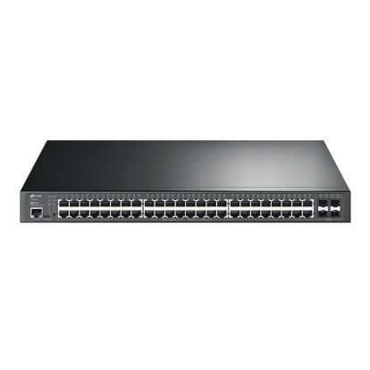 TP-Link TL-SG3452P network switch Managed L2/L2+ Gigabit Ethernet (10/100/1000) Power over Ethernet (PoE) Black1
