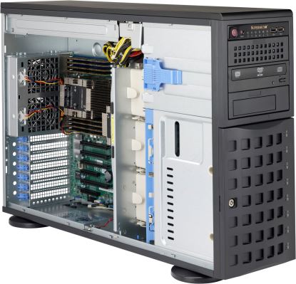 Supermicro CSE-745BAC-R1K23B computer case Full Tower Black 1230 W1
