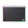 Thermaltake Argent MP1 RGB Gaming mouse pad Black, Titanium1
