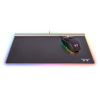 Thermaltake Argent MP1 RGB Gaming mouse pad Black, Titanium4