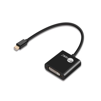 Siig CB-DP1X12-S1 video cable adapter Mini DisplayPort DVI-D Black1