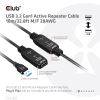 CLUB3D CAC-1405 USB cable 393.7" (10 m) USB 3.2 Gen 2 (3.1 Gen 2) USB A Black3