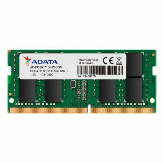 ADATA AD4S32008G22-SGN memory module 8 GB 1 x 8 GB DDR4 3200 MHz1