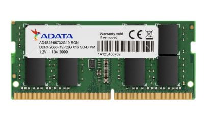 ADATA AD4S26668G19-SGN memory module 8 GB DDR4 2666 MHz1