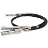 AddOn Networks CAB-D-2Q-200G2-5M-AO InfiniBand cable 98.4" (2.5 m) QSFP-DD 2x QSFP28 Black, Metallic2