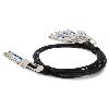 AddOn Networks CAB-D-4Q-200G-1M-AO InfiniBand cable 39.4" (1 m) 4xQSFP28 QSFP-DD Black, Silver3