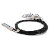 AddOn Networks CAB-D-4Q-400G-2-5M-AO InfiniBand cable 98.4" (2.5 m) QSFP-DD 4xQSFP56 Black, Silver5