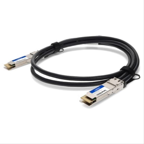 AddOn Networks CAB-D-D-200G-1M-AO InfiniBand cable 39.4" (1 m) QSFP-DD Black, Silver1