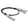 AddOn Networks DAC-Q56DD-2Q56-2-5M-AO InfiniBand cable 98.4" (2.5 m) QSFP-DD 2xQSFP56 Black, Silver2