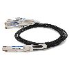 AddOn Networks QDD-4QSFP56-400-CU2-5M-AO InfiniBand cable 98.4" (2.5 m) 4xQSFP56 QSFP-DD Black, Silver2