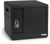 Bretford Cube Micro Station Portable device management cabinet Charcoal2