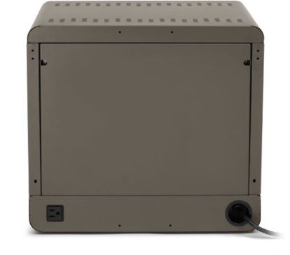 Bretford Cube Micro Station Portable device management cabinet Champagne1