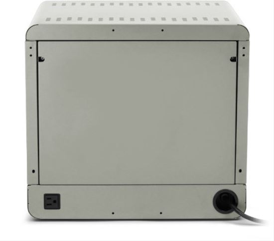 Bretford Cube Micro Station Portable device management cabinet Gray1