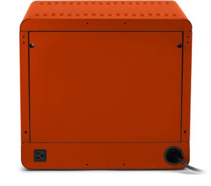 Bretford Cube Micro Station Portable device management cabinet Orange1