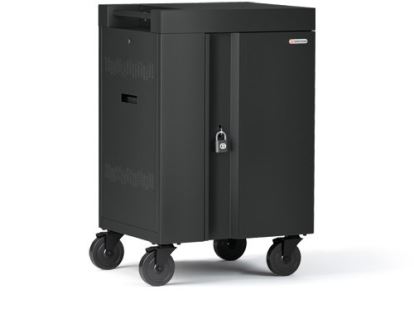 Bretford Cube Cart Mini Portable device management cart Charcoal1