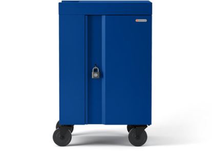 Bretford Cube Cart Mini Portable device management cart Blue1