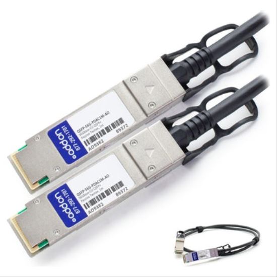 AddOn Networks SFP-56G-PDAC1M-AO InfiniBand cable 39.4" (1 m) QSFP+ Black, Silver1