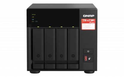QNAP TS-473A NAS Tower Ethernet LAN Black V1500B1