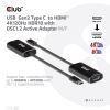 CLUB3D CAC-1586 USB graphics adapter 7680 x 4320 pixels Black3