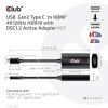 CLUB3D CAC-1586 USB graphics adapter 7680 x 4320 pixels Black4