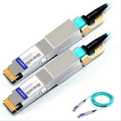 AddOn Networks MFS1S00-H005E-AO InfiniBand cable 196.9" (5 m) QSFP-DD Cyan1
