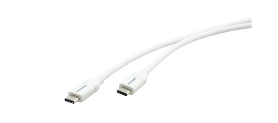 Kramer Electronics C-USB/CC-6 USB cable 70.9" (1.8 m) USB 2.0 USB C White1