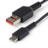 StarTech.com USBSCHAC1M USB cable 39.4" (1 m) USB 2.0 USB A USB C Black1