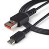 StarTech.com USBSCHAC1M USB cable 39.4" (1 m) USB 2.0 USB A USB C Black3