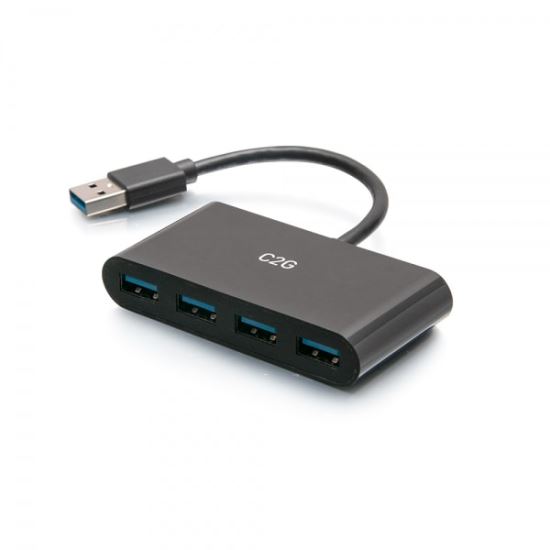 C2G C2G54461 interface hub USB 3.2 Gen 1 (3.1 Gen 1) Type-A Black1