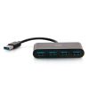 C2G C2G54461 interface hub USB 3.2 Gen 1 (3.1 Gen 1) Type-A Black2