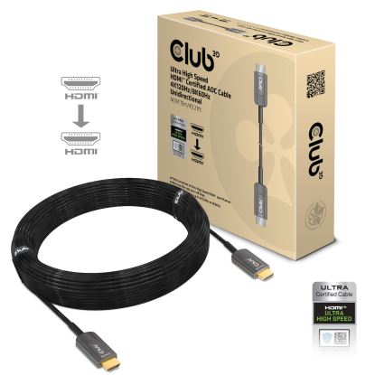 CLUB3D CAC-1377 HDMI cable 590.6" (15 m) HDMI Type A (Standard) Black1