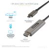 StarTech.com CDP2HDMM4MH video cable adapter 157.5" (4 m) HDMI Type A (Standard) USB Type-C Black, Silver7