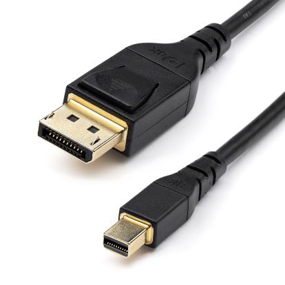 StarTech.com DP14MDPMM2MB DisplayPort cable 78.7" (2 m) Mini DisplayPort Black1