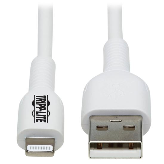 Tripp Lite M100AB-02M-WH lightning cable 78.7" (2 m) White1