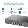 TP-Link TL-SX1008 network switch Unmanaged 10G Ethernet (100/1000/10000) Black5