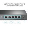 TP-Link TL-R605 wired router 10 Gigabit Ethernet, 100 Gigabit Ethernet Black5